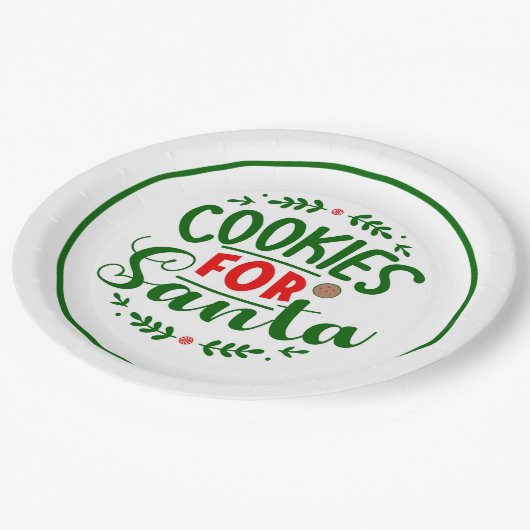 クリスマス紙プレート ペーパープレート (アングル)