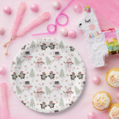 クリスマス紙プレート ペーパープレート (パーティー)