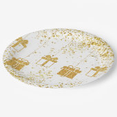 クリスマス紙プレート ペーパープレート (アングル)