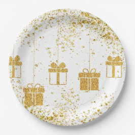 クリスマス紙プレート ペーパープレート