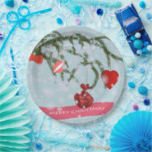 クリスマス紙プレート ペーパープレート (パーティー)