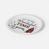 クリスマス紙プレート ペーパープレート (アングル)