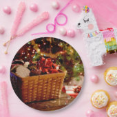 クリスマス紙プレート ペーパープレート (パーティー)