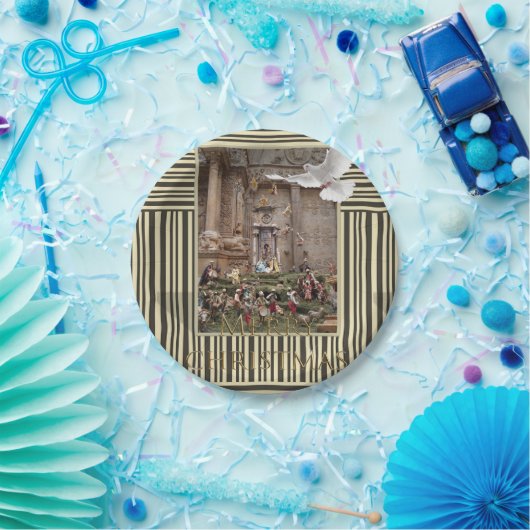 クリスマス紙プレート、メリークリスマスイエス ペーパープレート (パーティー)