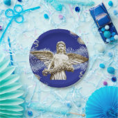 クリスマス紙プレート、天使 ペーパープレート (パーティー)