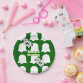 クリスマス紙プレート、季節のごあいさつ鐘 ペーパープレート (パーティー)