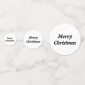 クリスマス紙吹雪 コンフェッティ (正面)