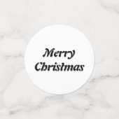 クリスマス紙吹雪 コンフェッティ (スモール正面)