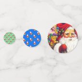 クリスマス紙吹雪 – テーブル&ツリークリスマスデコールギフト コンフェッティ (正面)