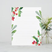 クリスマス紙、筆記用紙が並んだ休日 (スタンド正面)