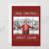 クリスマス素晴らしを再びおもしろい醜くする シーズンカード (正面)