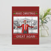 クリスマス素晴らしを再びおもしろい醜くする シーズンカード (スタンド正面)