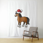 クリスマス素晴らしウマのシャツ タペストリー (インサイチュ)