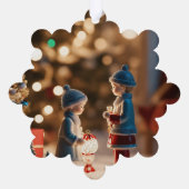 クリスマス素晴らしオーナメント オーナメントカード (裏面)