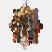 クリスマス素晴らしオーナメント オーナメントカード (左)