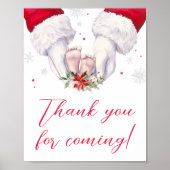 クリスマス素晴らしギフトありがとうござ来う ポスター (正面)