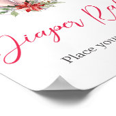 クリスマス素晴らしギフト赤ちゃんシャワー ポスター (角)