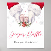 クリスマス素晴らしギフト赤ちゃんシャワー ポスター (正面)