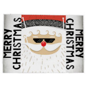 クリスマス素晴らしプレゼンのバッグ ラージペーパーバッグ (裏面)