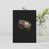 クリスマス素晴らしライト付きモンスタートラック 招待状 (スタンド正面)