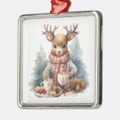 クリスマス素朴なオーナメントヴィンテージデザイン メタルオーナメント (左)