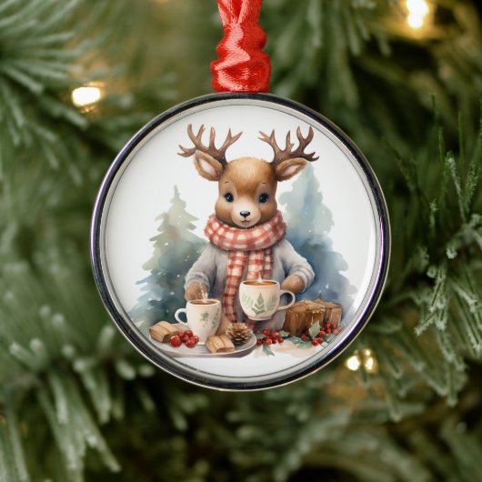 クリスマス素朴なオーナメントヴィンテージデザイン メタルオーナメント (ツリー)