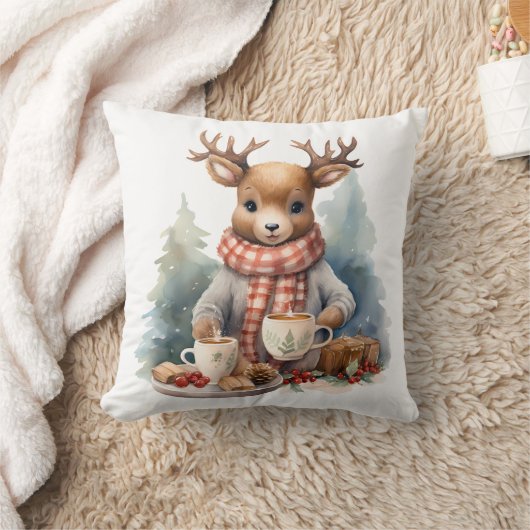 クリスマス素朴な装飾用クッションヴィンテージデザイン クッション (ブランケット)