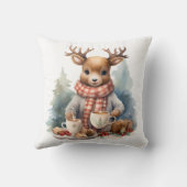 クリスマス素朴な装飾用クッションヴィンテージデザイン クッション (裏面)