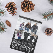 クリスマス素朴の恵みの写真 シーズンカード