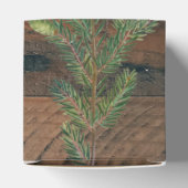 クリスマス素朴ウッド喜びメリークリスマス フェイバーボックス (上部)