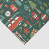 クリスマス素朴キャンプ 薄葉紙 (詳細)