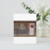 クリスマス素朴グラフィティ シーズンポストカード (スタンド正面)