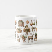 クリスマス素朴ジュビリー・マグ コーヒーマグカップ (中央)