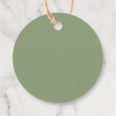 クリスマス素朴ストーブポプリ フェイバータグ (裏面)