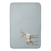 クリスマス素朴ディアパイングリーン バスマット (正面縦)