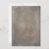 クリスマス素朴パーティー 招待状 (裏面)