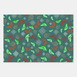 クリスマス素朴ビベス ラッピングペーパーシート