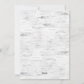 クリスマス素朴フォトコラージュファミリーホリデーカード シーズンカード (裏面)