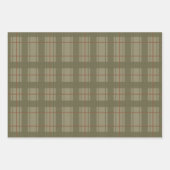 クリスマス素朴ホリデーラッピング紙 ラッピングペーパーシート (正面3)