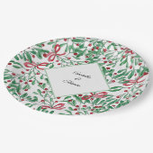 クリスマス素朴ミスタントウ水彩手絵を描形 ペーパープレート (アングル)