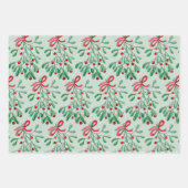 クリスマス素朴ミスタントウ水彩手絵を描形 ラッピングペーパーシート (正面2)