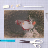 クリスマス素朴ヴィンテージ格言スケッチアート 薄葉紙 (クラフト)