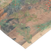 クリスマス素朴針葉樹パインウッドテーブルクロス テーブルクロス (アングル)