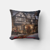 クリスマス素朴魔法 クッション (正面)