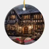 クリスマス素朴魔法 セラミックオーナメント (裏面)