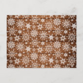 クリスマス素朴3 PHOTOグリーティングホリデーカード ポストカード (裏面)