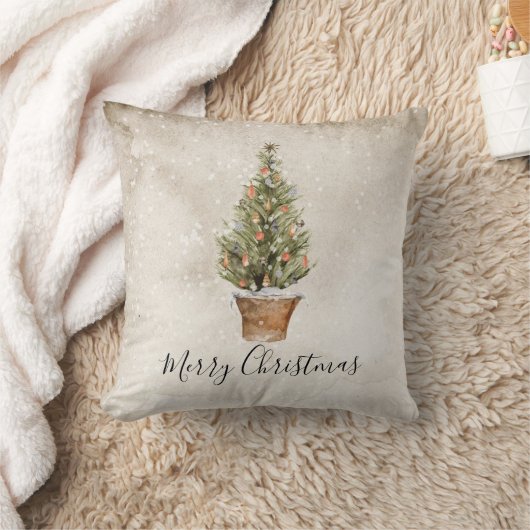 クリスマス素朴 クッション (ブランケット)