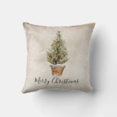 クリスマス素朴 クッション (裏面)