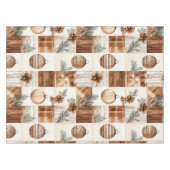 クリスマス素朴 テーブルクロス (正面(横))