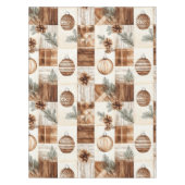 クリスマス素朴 テーブルクロス (正面)